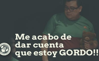 Me acabo de dar cuenta que estoy Gordo!